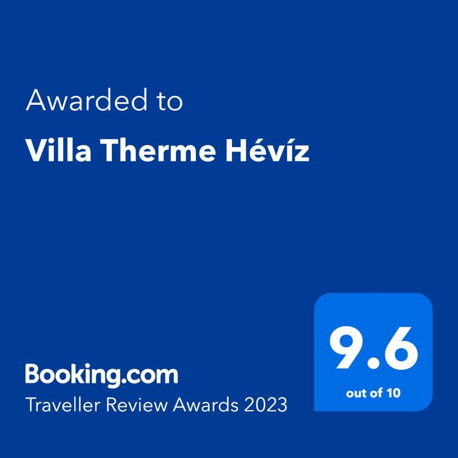 Villa Therme Héviz Zewnętrze zdjęcie
